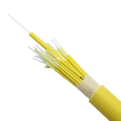 6 Core Fiber Optic 2.0mm Break Out Cable Puller 8F 3.0mm